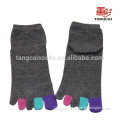YS-36 New style 100% cotton thin adults toe socks